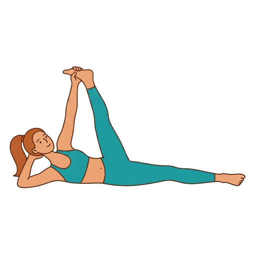 Left leg up