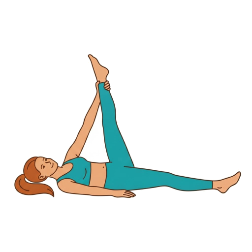 Left leg up
