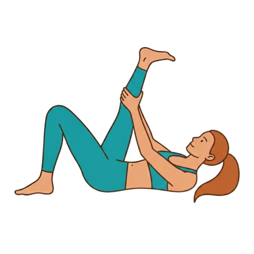 Right leg up